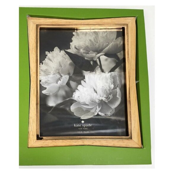 Kate Spade Picture Frame Two Hearts Gold-Plated Wood Photo Boxed 8 x10 Box - Picture 5 of 5